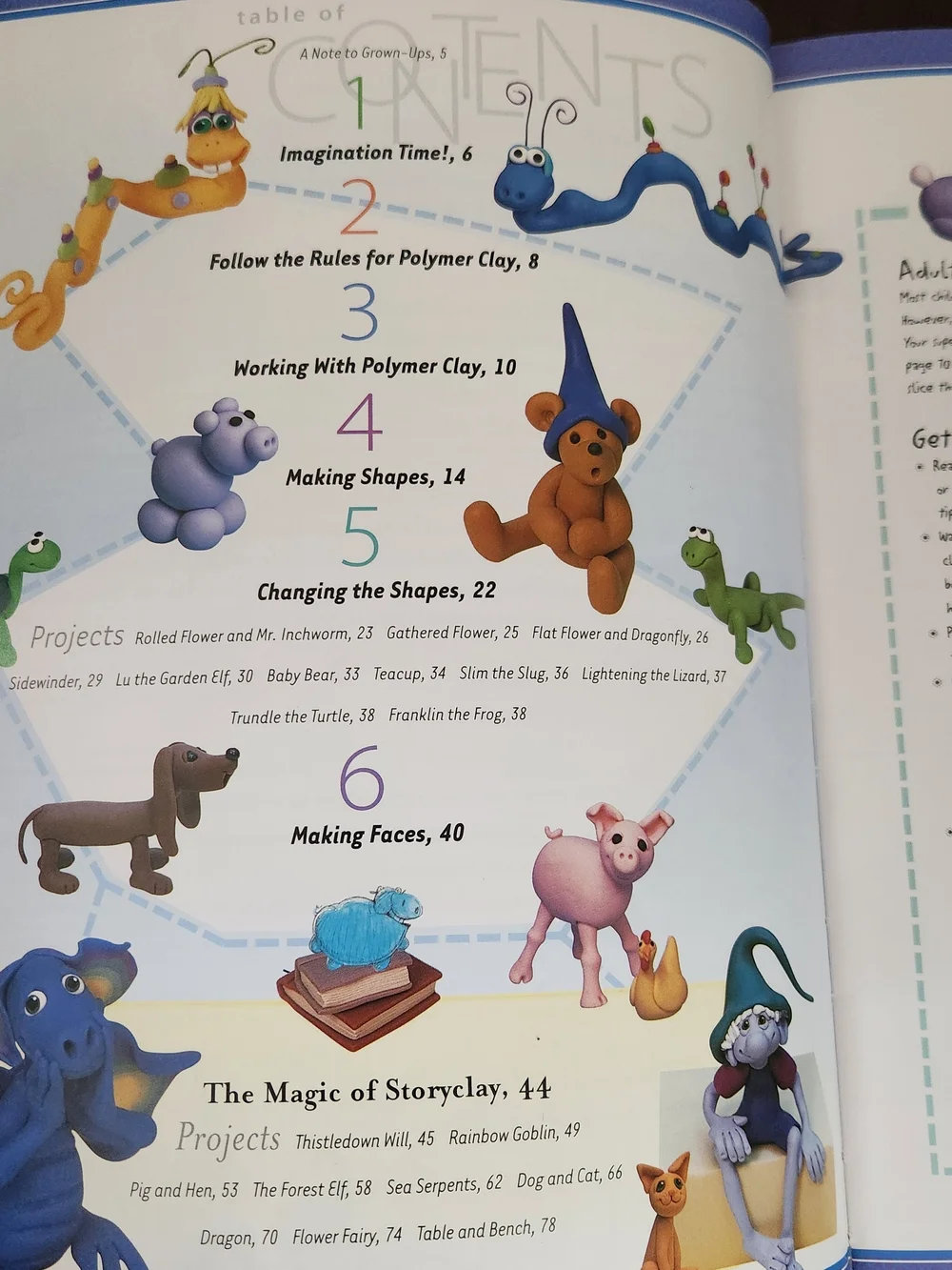 Set of 2 Polymer Clay Guide Books - Fast Polymer Clay & Clay Characters For Kids